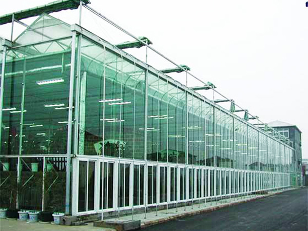 玻璃联动温室