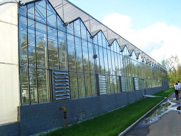 玻璃连栋温室